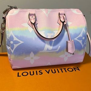 Louis Vuitton Escale Speedy Bandoulière 30 Pastel Authentic